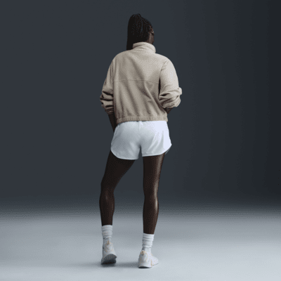 Nike One Therma-FIT Bol Kesimli Yarım Fermuarlı Fleece Kadın Üstü