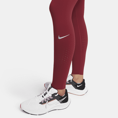 neon orange nike leggings