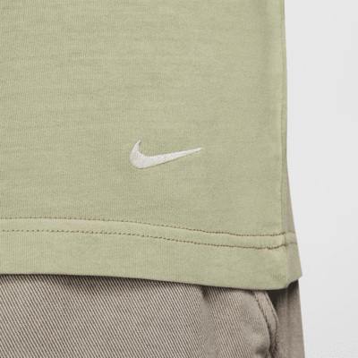 Nike Life rövid ujjú, kötött férfifelső