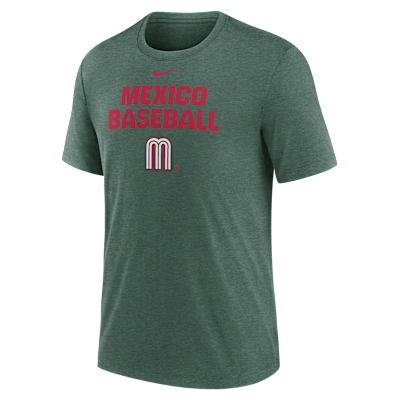 Mexico National Baseball Team 2026 World Baseball Classic Stacked Men's Nike T-Shirt from Nike - $42
