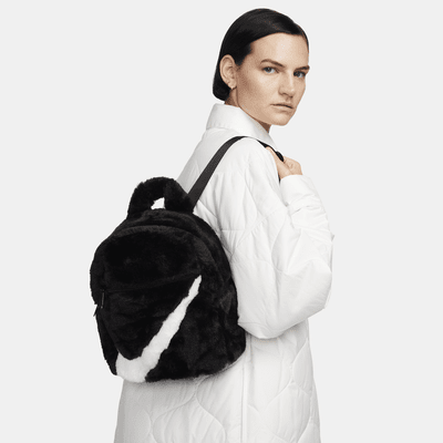 Nike Nike Sportswear Futura 365 Faux Fur Mini Backpack (6L) Black