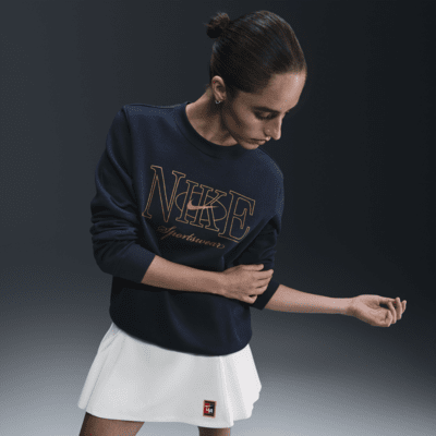 Nike Sportswear Club Fleece Women's Pullover Crew-Neck Sweatshirt