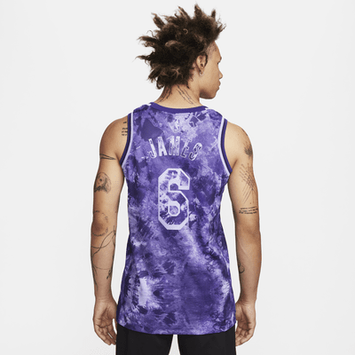 Jersey Nike Dri-FIT Swingman de la NBA para hombre LeBron James Los Angeles Lakers 2022/23 Select Series