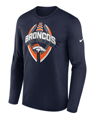 Мужская футболка Denver Broncos Legend Icon Nike Dri-FIT NFL Long-Sleeve