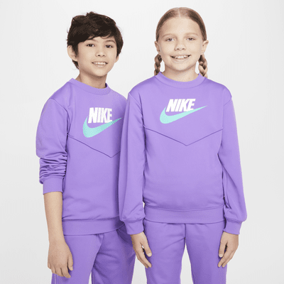 Conjunto de entrenamiento para niños talla grande Nike Sportswear