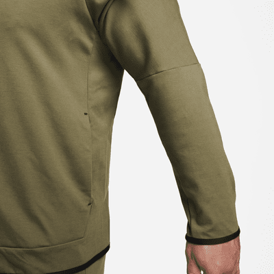 Chamarra con gorro de cierre completo para hombre Nike Tech Fleece Lightweight