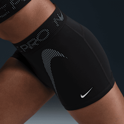 Nike Pro Women's Mid-Rise 3" Graphic Biker Shorts