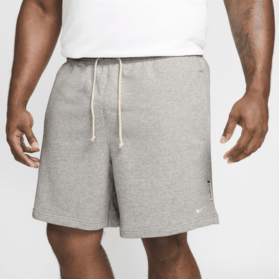 Shorts de básquetbol de tejido Fleece Dri-FIT de 20 cm para hombre Nike Standard Issue