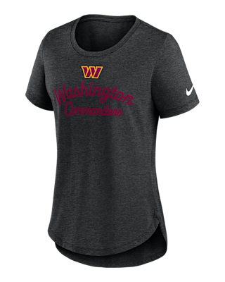 Женская футболка Washington Commanders Script Nike NFL