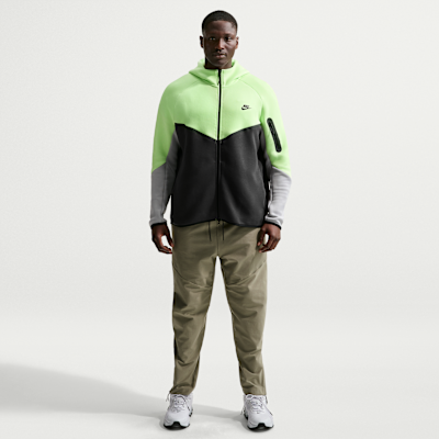 Chamarra Windrunner de tejido Fleece de cierre completo para hombre Nike Tech