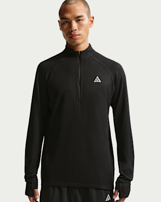 Мужские  Nike ACG Dri-FIT Mid-Layer 1/4-Zip Trail Top для бега