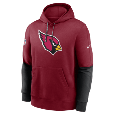 Arizona Cardinals Sideline Team Issue Club Men's Nike NFL Pullover Hoodie