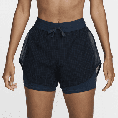 Shorts de correr Dri-FIT de tiro medio de 8 cm 2 en 1 para mujer Nike Running Division