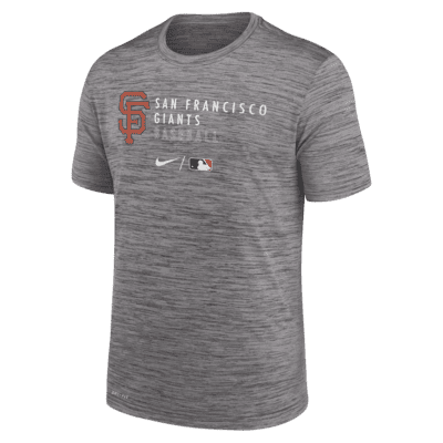 Nike Men's Gray San Francisco Giants City Connect Velocity