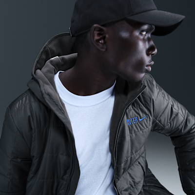 Giacca Nike Football con cappuccio e imbottitura sintetica Inter – Uomo