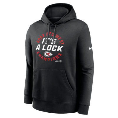 Kansas City Chiefs 2023 AFC West Champions Trophy Collection Men's Nike NFL Pullover Hoodie. Nike.com