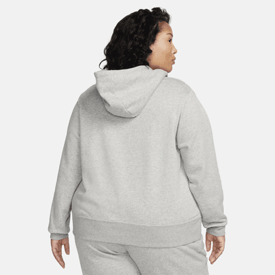 Nike Sportswear Club Fleece Women's Funnel-Neck Hoodie (Plus Size ...