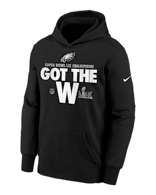 Подростковое худи Philadelphia Eagles Super Bowl LIX Champions Parade Big Kids' Nike NFL Pullover Hoodie