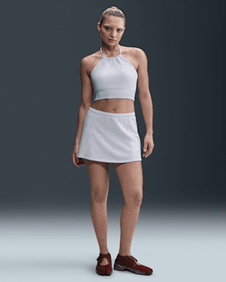 Женские  Nike Sportswear Chill Terry Mid-Rise French Terry Mini Skort