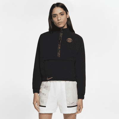 psg nike half zip