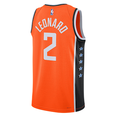 Kawhi Leonard Los Angeles Clippers City Edition Men's Nike NBA Swingman Jersey