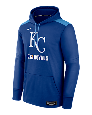 Мужское худи Kansas City Royals Authentic Collection Nike Therma MLB Pullover Hoodie