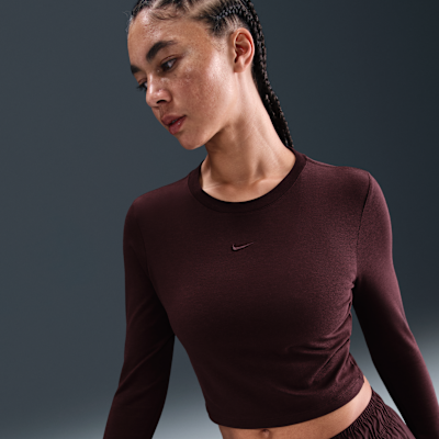 Nike Sportswear Chill Knit Women's Slim Long-Sleeve Cropped Top