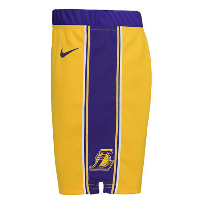 LeBron James Los Angeles Lakers Icon Edition Conjunto de camiseta y pantalón corto Nike NBA - Niño