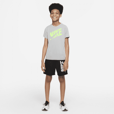 Nike Big Kids’ (Boys’) Short-Sleeve Training Top. Nike.com