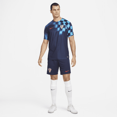 Pánské fotbalové kraťasy Nike Dri-FIT Chorvatsko 2022/23 Stadium, venkovní