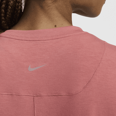 Nike One Relaxed Dri-FIT damestop met korte mouwen