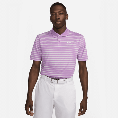 Polo de golf a rayas para hombre Nike Dri-FIT Victory