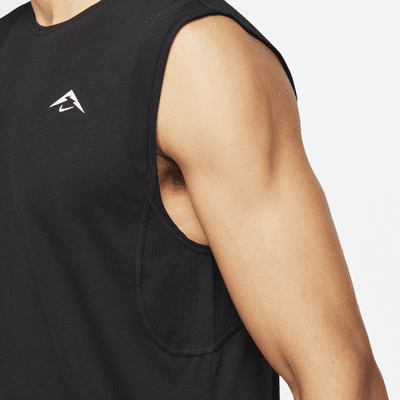 Playera de correr sin mangas Dri-FIT para hombre Nike Solar Chase