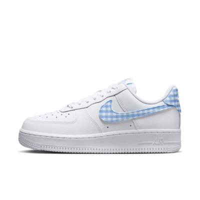 Nike Blue Air Force 1 07 Trainers, Compare