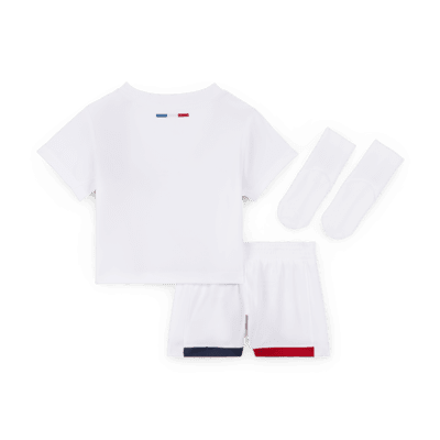 Paris Saint-German 2024 Stadium Away Dreiteiliges Nike Replika Fußballtrikot-Set (Babys und Kleinkinder)