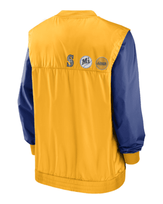 Nike Rewind Warm Up (MLB Atlanta Braves) Men's Pullover Jacket