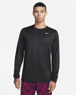 Мужские  Nike Dri-FIT Legend Long-Sleeve Fitness Top для тренировок