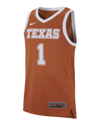 Мужские джерси Nike College Replica (Texas) Basketball Jersey для баскетбола