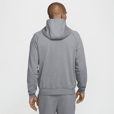 Sudadera con gorro versátil Dri-FIT UV de cierre completo para hombre Nike Primary