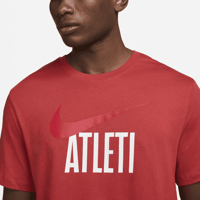 Atlético Madrid Swoosh Men's Soccer T-Shirt