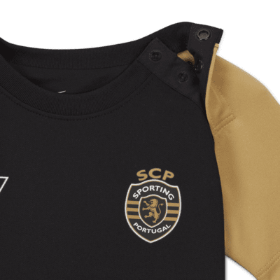 Divisa da calcio Sporting CP x CR7 2023/24 Stadium – Neonati/bimbi piccoli