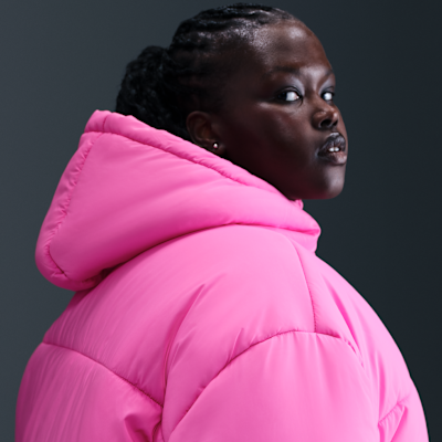 Nike Sportswear Classic Puffer Women's Therma-FIT Loose Hooded Jacket (Plus Size)