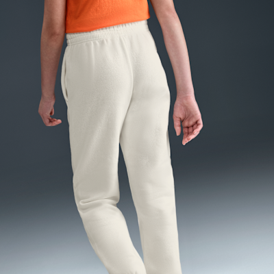Dzianinowe spodnie o kroju oversize dla dużych dzieci (dziewcząt) Nike Sportswear