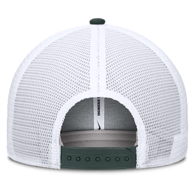 Gorra de rejilla universitaria Nike Dri-FIT ajustable para hombre Michigan State Primetime Rise