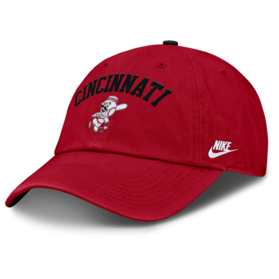 Gorra Nike de la MLB ajustable para hombre Cincinnati Reds Cooperstown Club