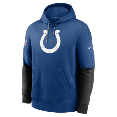 Indianapolis Colts Sideline Team Issue Club Men's Nike NFL Pullover Hoodie