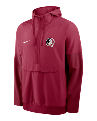 Мужская куртка Florida State Anorak Nike College 1/2-Zip Hooded