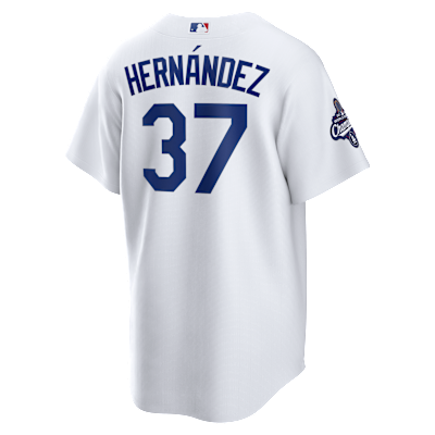 Teoscar Hernández Los Angeles Dodgers 2025 World Series Champions Men's Nike MLB Replica Jersey