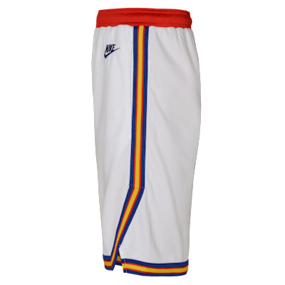 Golden State Warriors 2024/25 Hardwood Classics Big Kids' Nike NBA Swingman Shorts