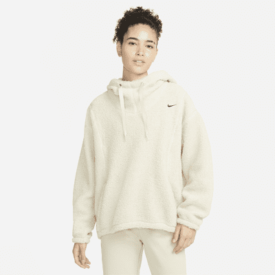 nike therma white hoodie